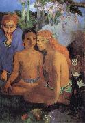 Paul Gauguin Contes barbares oil painting artist